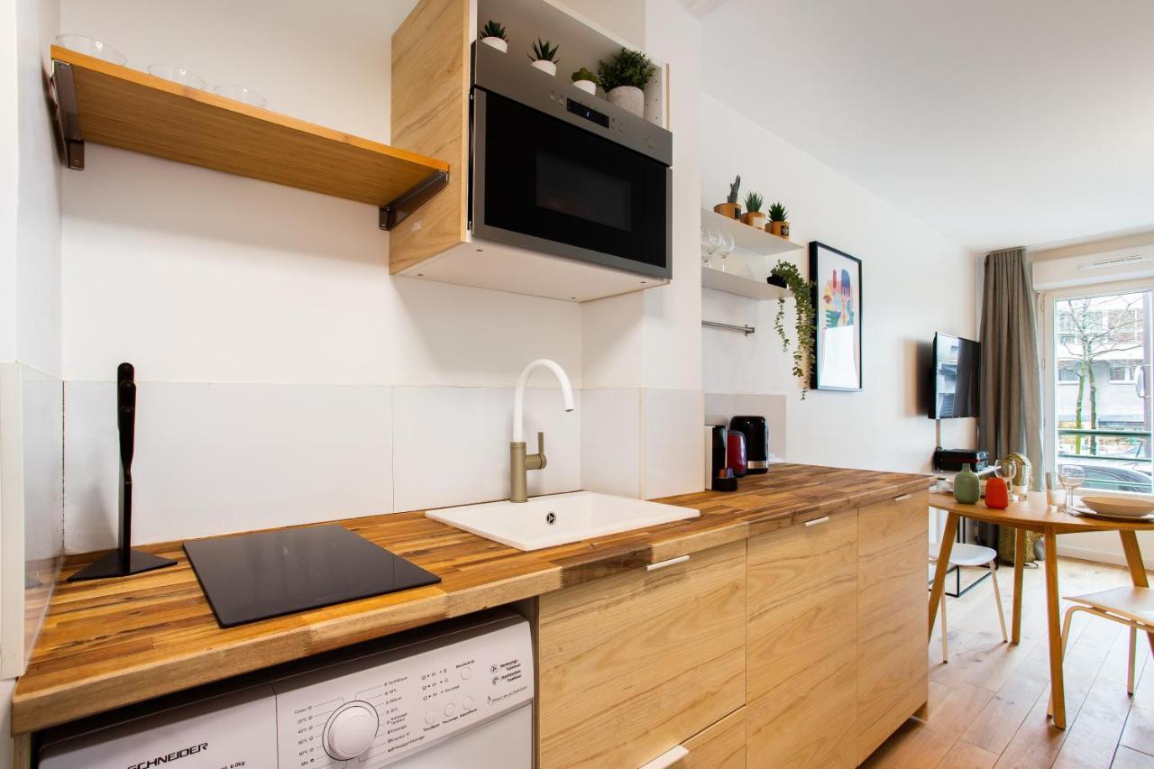 Amazing Studio 2P - Buttes Chaumont Paris Bagian luar foto